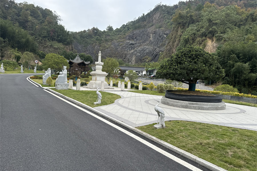 杭州泰和陵园园区景观图